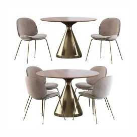Gubi beetle chair silhouette